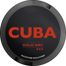 Load image into Gallery viewer, CUBA Black Nicotine Pouches