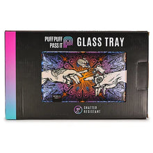 Load image into Gallery viewer, Puff Puff Pass It Glass Tray