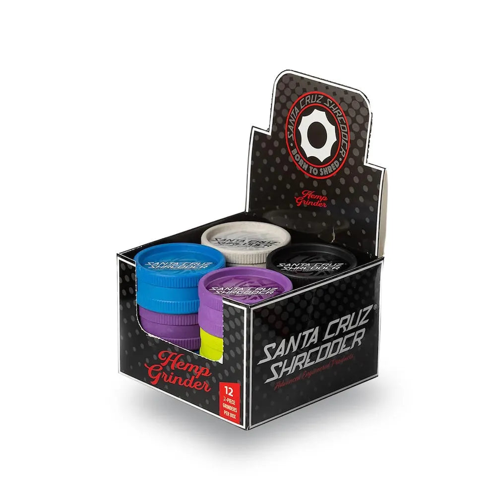 Santa Cruz Shredder Medium 2 Piece Hemp Grinder