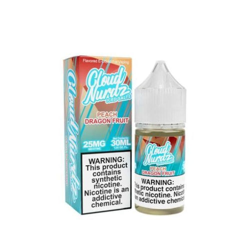 Cloud Nurdz TFN Salts Peach Dragon Fruit Iced