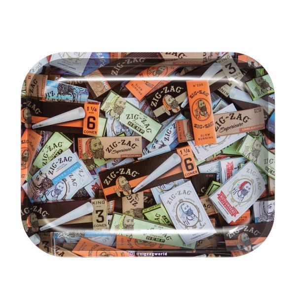 Zig Zag Rolling Tray Large